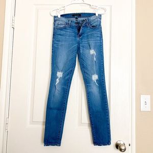 Flying Monkey Distressed Skinny Jean